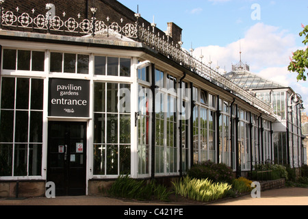 Der Pavillon-Garten in Buxton Stockfoto
