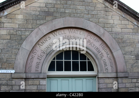 St Anns Gut Wasser im Pumpenraum Stockfoto