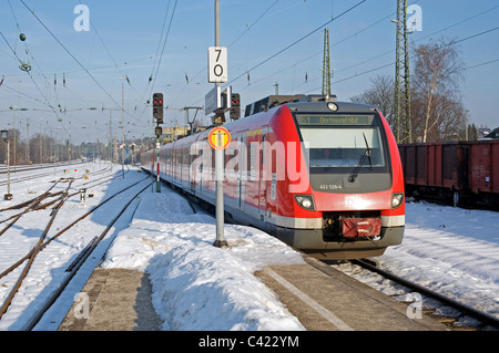 S-Bahn (s-Bahn) Solingen, Germany. Stockfoto