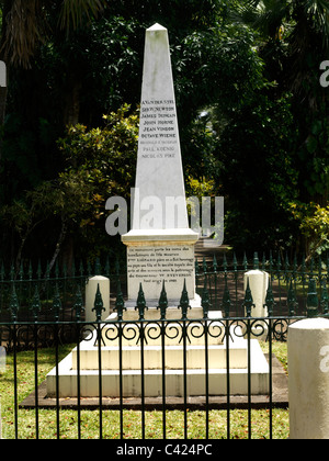 Sir Seewoosagur Ramgoolam Botanic Garden Mauritius Stockfoto