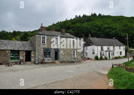 Morwellham Quay Devon England: Teil der historischen Exponate Stockfoto