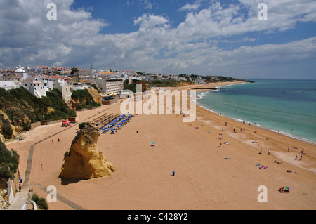 Praia de Peneco, Albufeira, Algarve, Portugal Stockfoto