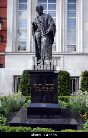 Michael Faraday Statue, London Stockfoto