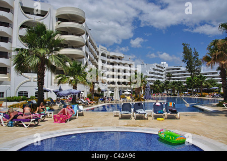 Swimmingpool, Vile Gale Cerro Alagoa Hotel, Albufeira, Algarve-Region, Portugal Stockfoto