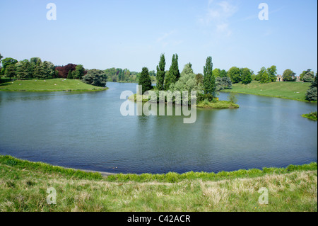 See in Blenheim Palace Anlagen Stockfoto