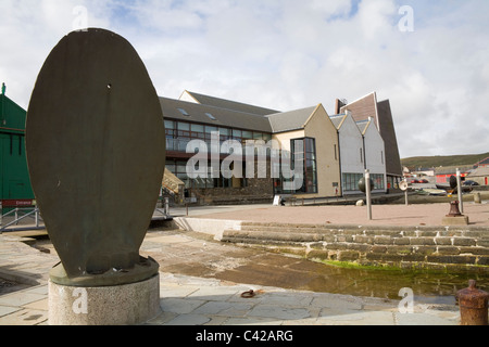 Lerwick Schottland UK Heu Dock Cafe und Restaurant in das Shetland Museum und Archiv Gebäude untergebracht Stockfoto