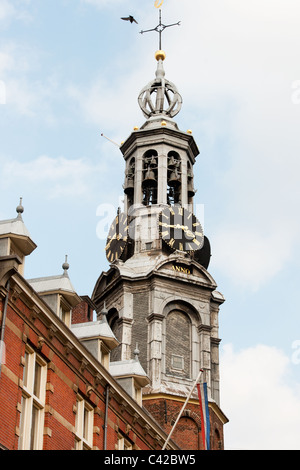 Munt-Turm in Amsterdam Stockfoto