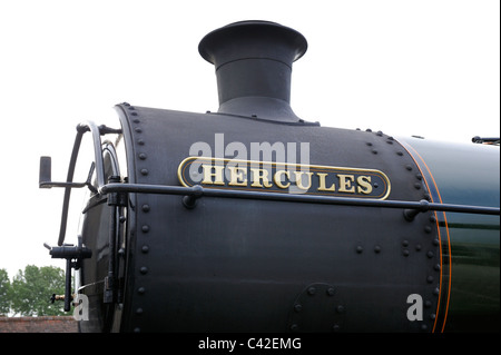 4277 Hercules auf der Dartmouth Dampf Eisenbahn England uk Stockfoto