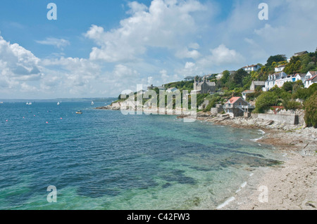 Strand von St Mawes Cornwall England Stockfoto