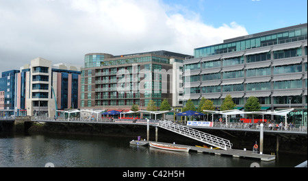 Lapp Kai Stadt Cork Irland Stockfoto