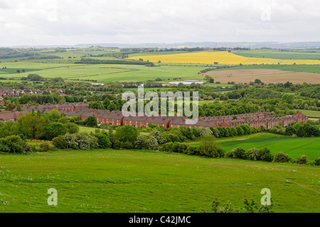 Modelldorf Collery Arbeitnehmer erbaut im späten neunzehnten Jahrhundert an Bolsover, Derbyshire Stockfoto