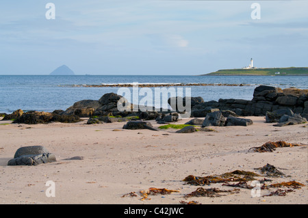 Kildonan Strand auf der Isle of Arran, Schottland Stockfoto