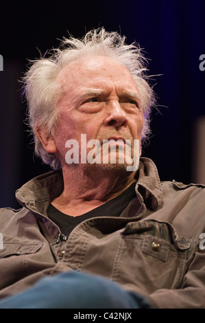 Legendären Fotografen David Bailey, abgebildet bei Hay Festival 2011 Stockfoto