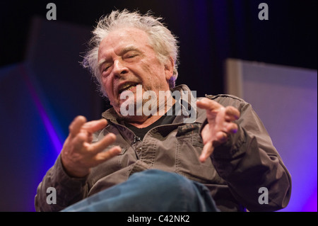 Legendären Fotografen David Bailey, abgebildet bei Hay Festival 2011 Stockfoto