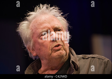 Legendären Fotografen David Bailey, abgebildet bei Hay Festival 2011 Stockfoto