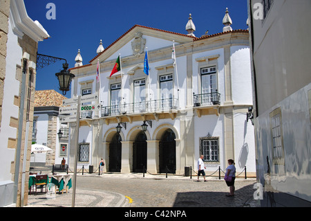 Rathaus, Largo da Se, Old Town, Faro, Region Distrikt Faro, Algarve, Portugal Stockfoto