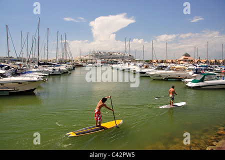 Vilamoura Marina Vilamoura, Region Distrikt Faro, Algarve Portugal Stockfoto