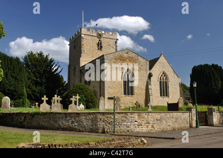 Kirche St. Botolph, Barton Seagrave, Northamptonshire, England, UK Stockfoto