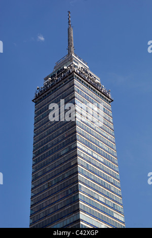 Torre Latinoamericana Mexico City-Mexiko Stockfoto