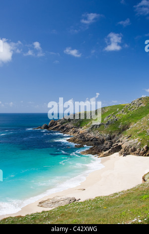 Porth Kapelle Strand, West Cornwall, England, UK Stockfoto