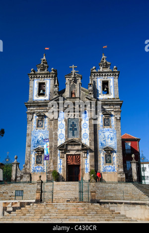 Sao Ildefonso Kirche, Porto Altstadt (UNESCO Weltkulturerbe), Portugal Stockfoto