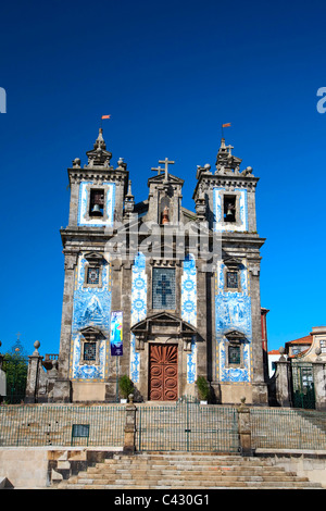 Sao Ildefonso Kirche, Porto Altstadt (UNESCO Weltkulturerbe), Portugal Stockfoto