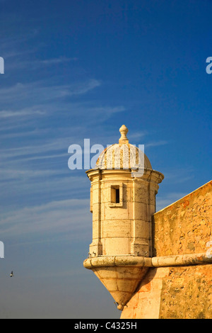 Fortaleza da Ponta da Bandeira, Lagos, Algarve, Portugal Stockfoto