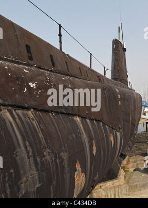 HMS Bündnis bei der Royal Navy u-Boot Museum, Gosport, Hants, England. Stockfoto