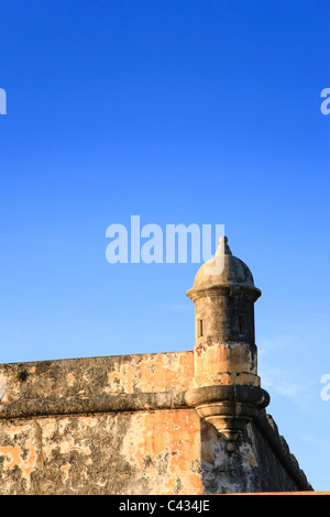 USA, Karibik, Puerto Rico, San Juan, Altstadt, Fuerte San Felipe Del Morro (der UNESCO) Stockfoto