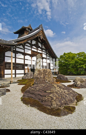 Tenryu-Ji ist der Kopf Tempel des Ortsverbandes Tenryu des Rinzai Zen Buddhismus, befindet sich in Kyoto, Japan. Stockfoto