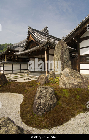 Tenryu-Ji ist der Kopf Tempel des Ortsverbandes Tenryu des Rinzai Zen Buddhismus, befindet sich in Kyoto, Japan. Stockfoto