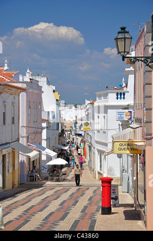 Rua Infante de Sagres, Lagos, Lagos Gemeinde, Region Distrikt Faro, Algarve, Portugal Stockfoto