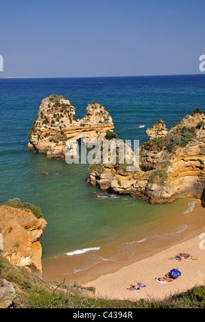 Praia do Camilo, Lagos, Lagos Gemeinde, Algarve Region, Portugal Stockfoto