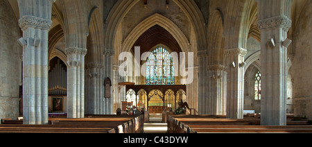 St Patricks Church Patrington 13-14 th Jahrhundert Kirche. Stockfoto