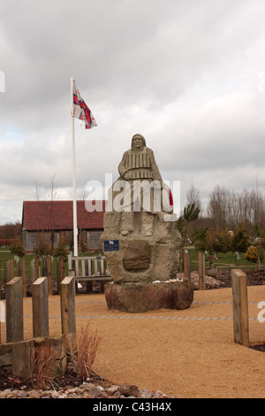 RNLI Monument National Memorial Arboretum Alrewas Staffordshire UK Stockfoto