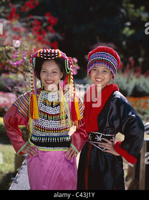 Asien, Chiang Mai, Goldenes Dreieck, Hill, Urlaub, Wahrzeichen, Lisu, Modell, Mong, Menschen, freigegeben, Thailand, Tourismus, Travel, Trib Stockfoto