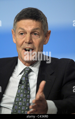 MATTHEW PARRIS Zeiten politischen JOURNALIST 6. Oktober 2010 der ICC BIRMINGHAM ENGLAND Stockfoto