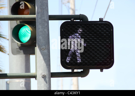 Laufen Zeichen Stockfoto