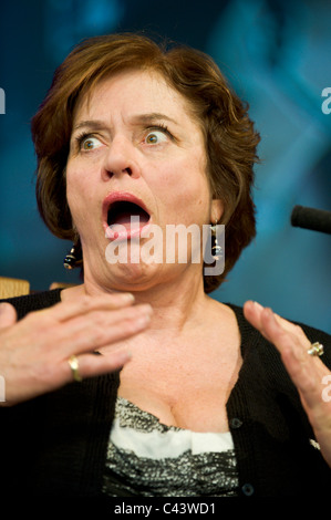 Diana Quick Schauspielerin abgebildet bei Hay Festival 2011 Stockfoto