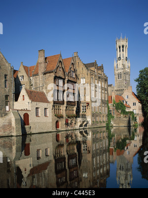 Belgien, Europa, Brügge, Brügge, Flandern, Holiday, Wahrzeichen, Kai, Rosaire, Tourismus, Reisen, Urlaub, Western, Stockfoto