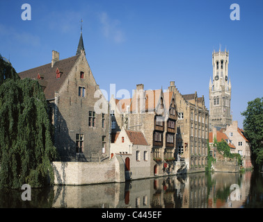 Belgien, Europa, Brügge, Brügge, Flandern, Holiday, Wahrzeichen, Kai, Rosaire, Tourismus, Reisen, Urlaub, Western, Stockfoto