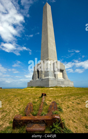 Das Denkmal am Cap Blanc Nez. Stockfoto
