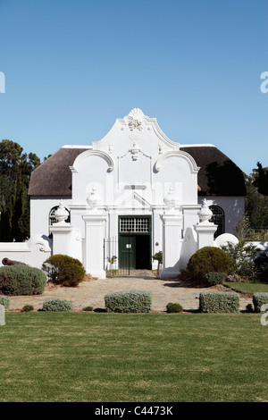 Cape Dutch Stil alte Kirche, Tulbagh, Western Cape, Südafrika Stockfoto