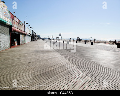 Die Promenade, Coney Island, New York, USA Stockfoto