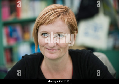 Emily Gravett Autor von Kinder Bilderbüchern abgebildet bei Hay Festival 2011 Stockfoto