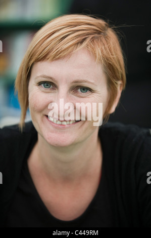 Emily Gravett Autor von Kinder Bilderbüchern abgebildet bei Hay Festival 2011 Stockfoto