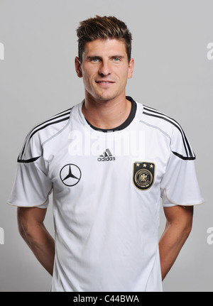 Mario GOMEZ, Fußball / Fußball Team Germany Stockfoto