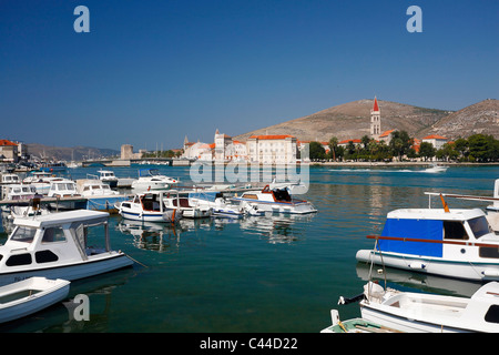 Panorama von Trogir, Kroatien Stockfoto