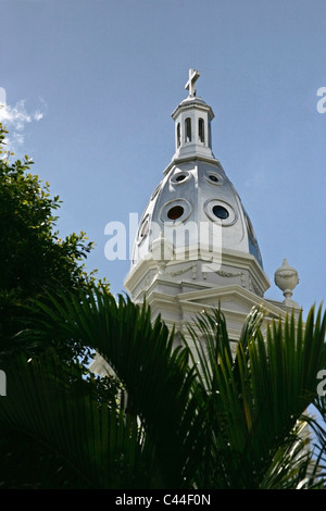 Ponce Kathedrale oder Dom der Nuestra Señora de Guadalupe in der Innenstadt von Ponce, Puerto Rico Stockfoto