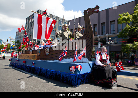 Victoria Day-Parade in Victoria, BC, Mai 2011. Stockfoto